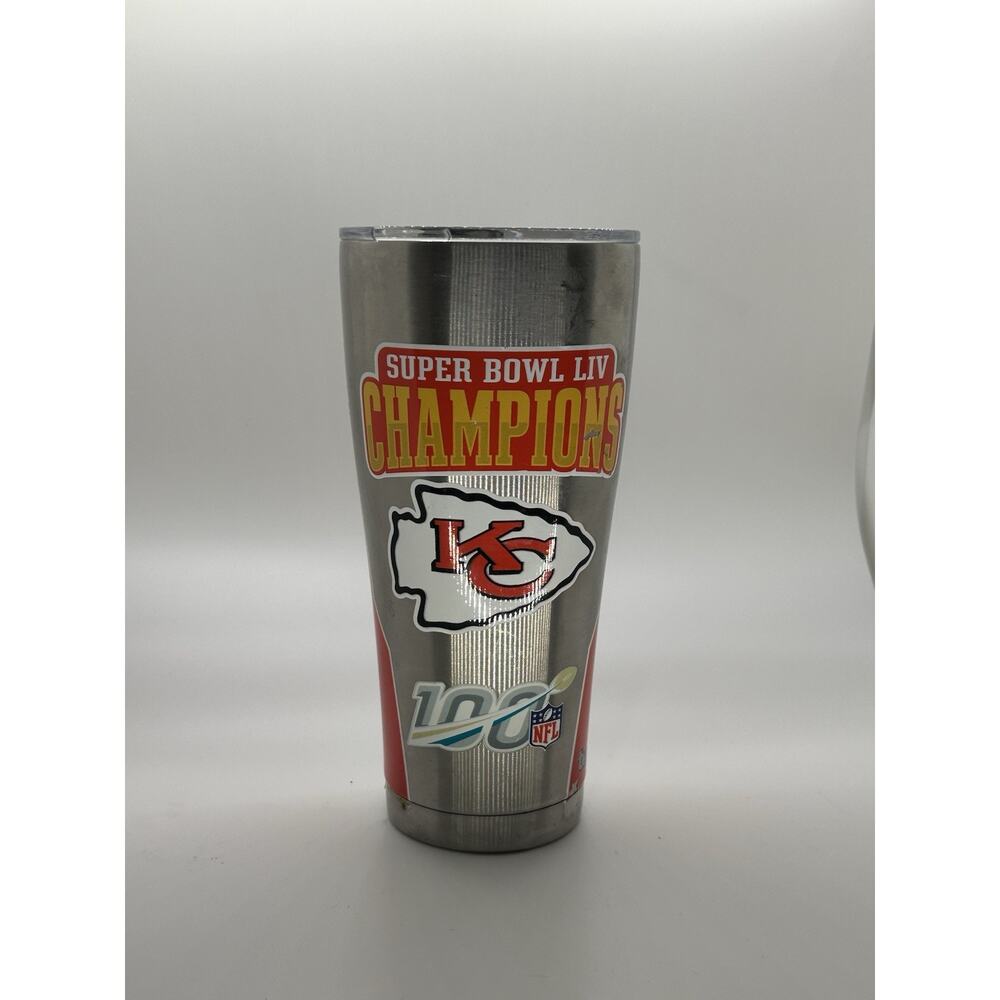 Tervis stainless steel tumbler Kansas City Chiefs' Super Bowl LIV victory 24oz